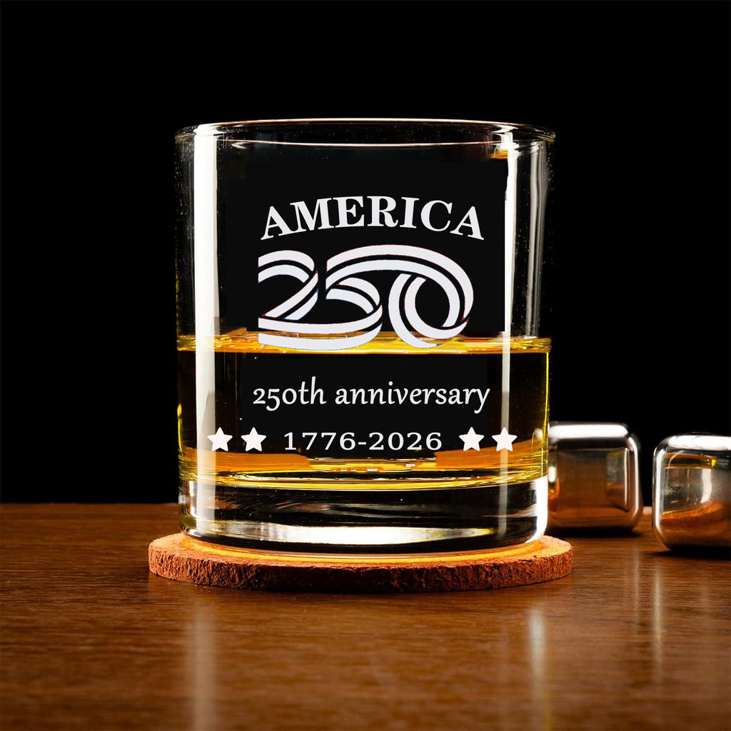 USA 250Th Anniversary Whiskey Glasses