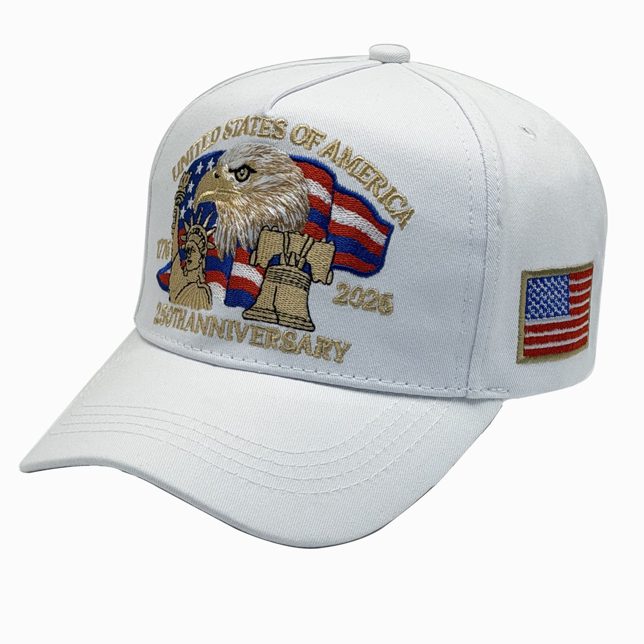 1776-2026 USA 250th Anniversary Baseball Cap For Patriots