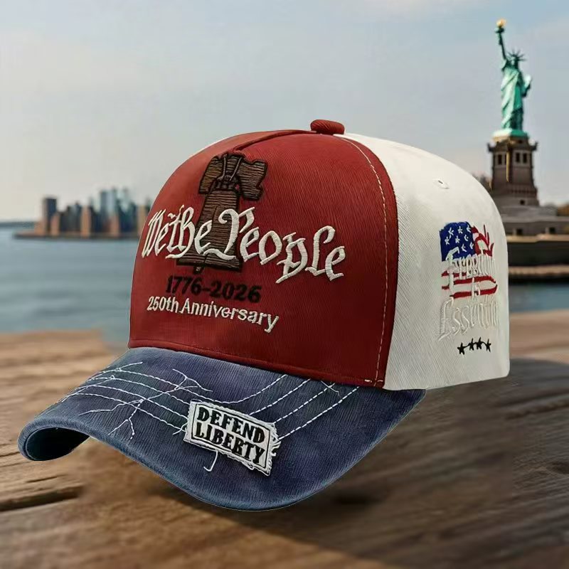 USA WE THE PEOPLE 250th Anniversary Hat