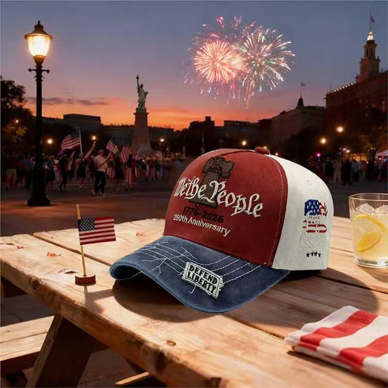 USA WE THE PEOPLE 250th Anniversary Hat