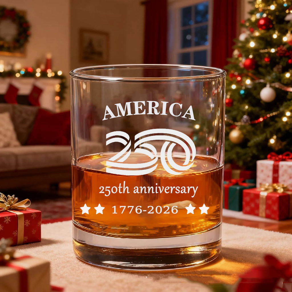 USA 250Th Anniversary Whiskey Glasses